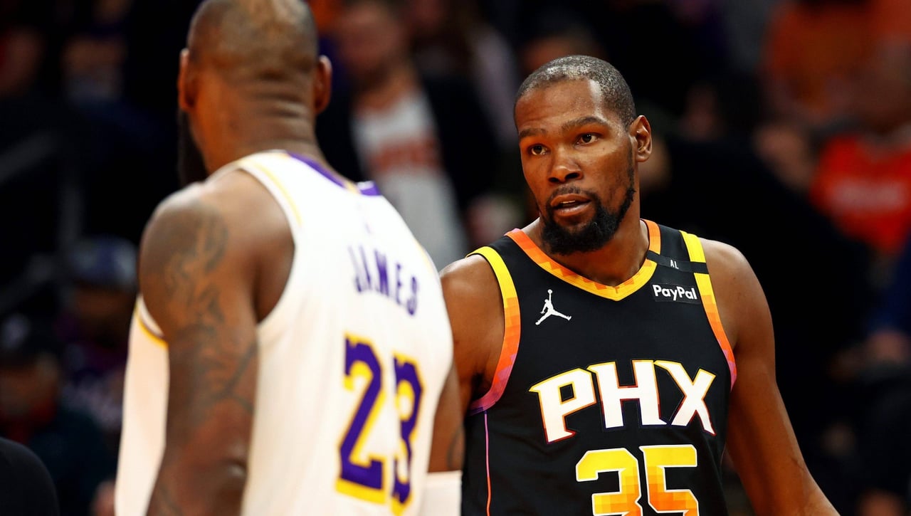 Kevin Durant señala a LeBron James por lo ocurrido con James Harden: "Era jodido miedo"