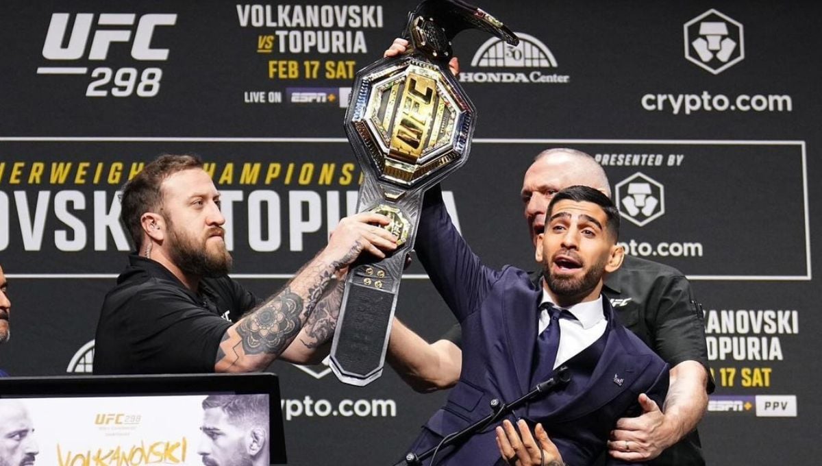 Ilia Topuria recibe la noticia que todos esperaban