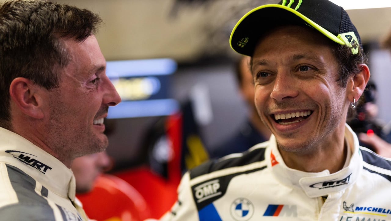 Valentino Rossi, protagonista en la previa de las 24 horas de Le Mans