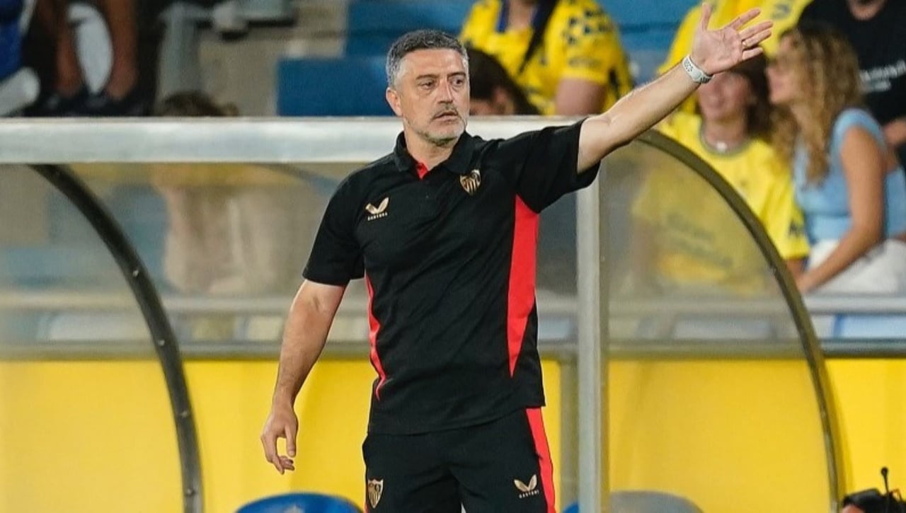 García Pimienta explica los puntos a mejorar de su Sevilla FC
