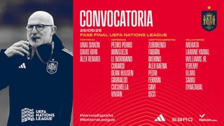 La lista de Luis de la Fuente para la Final Four de la Nations League