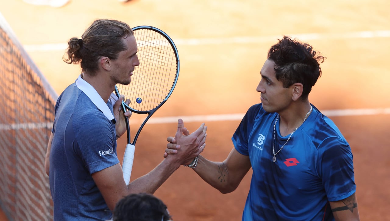 Zverev arruina la ilusión de Roma
