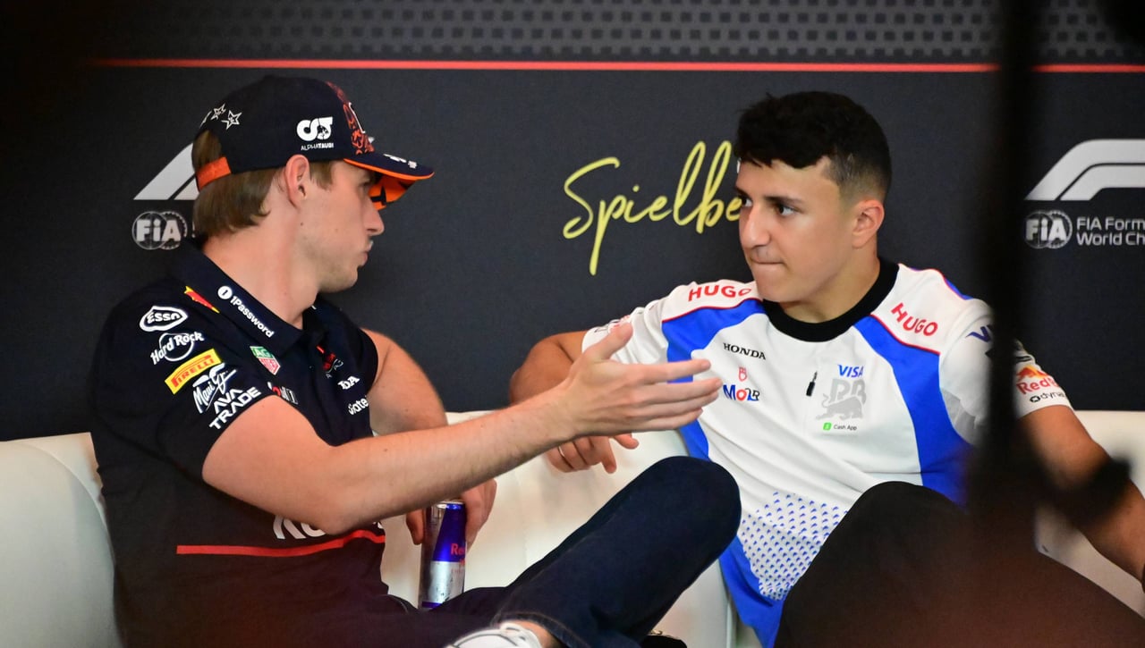 Hadjar ya habla como compañero de Verstappen