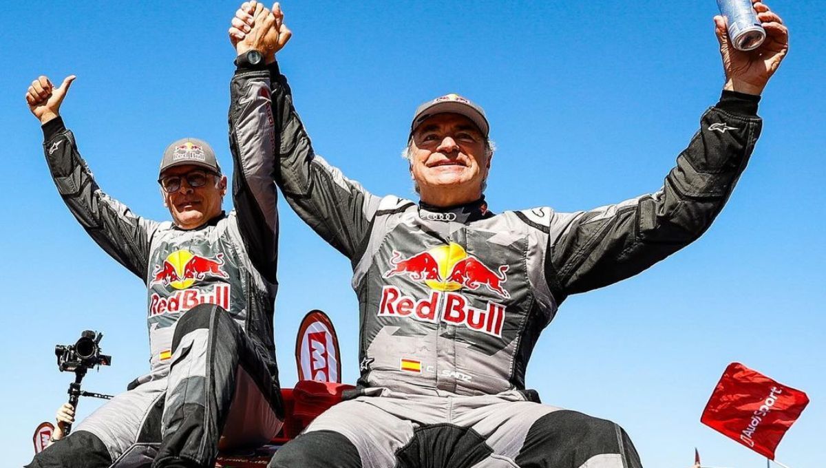  El dinero que recibe Carlos Sainz por ganar el Dakar 2024