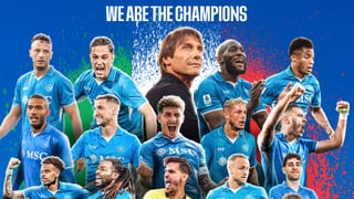 El Nápoles es campeón de la Serie A gracias a Conte
