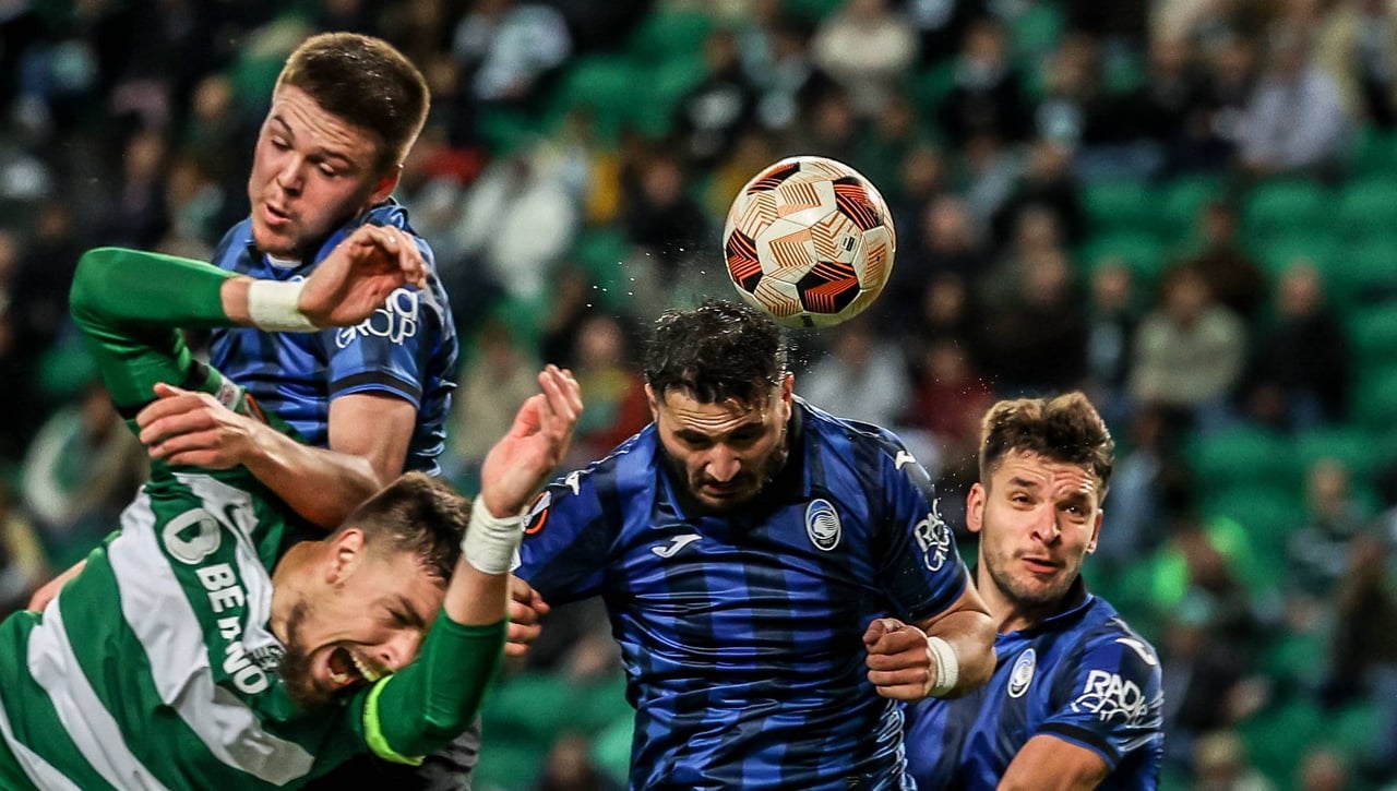 Sporting de Lisboa 1-1 Atalanta: Hubo palos en Lisboa