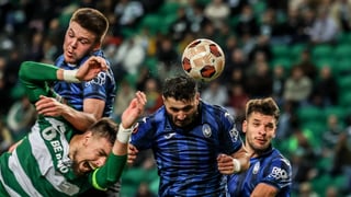 Sporting de Lisboa 1-1 Atalanta: Hubo palos en Lisboa