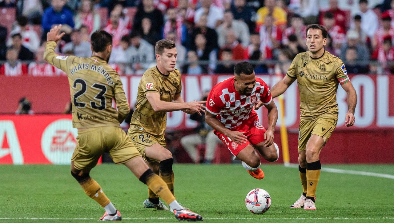 El Girona, de parte de la Real Sociedad 