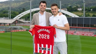 Gorosabel presume de ser del Athletic 