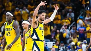 Los Lakers dan un 'toque' a Haliburton