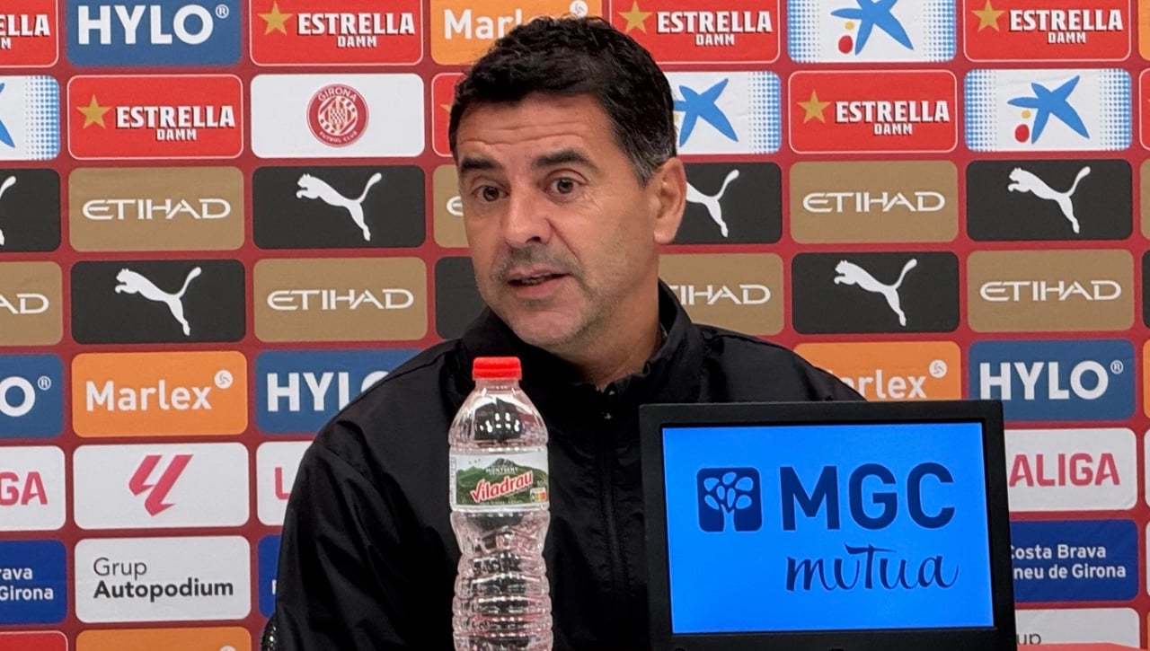 El Betis se lleva un baño de azúcar del técnico del Girona, Míchel Sánchez: "Entrenador 'top', extremos diferenciales, táctica, balón..."