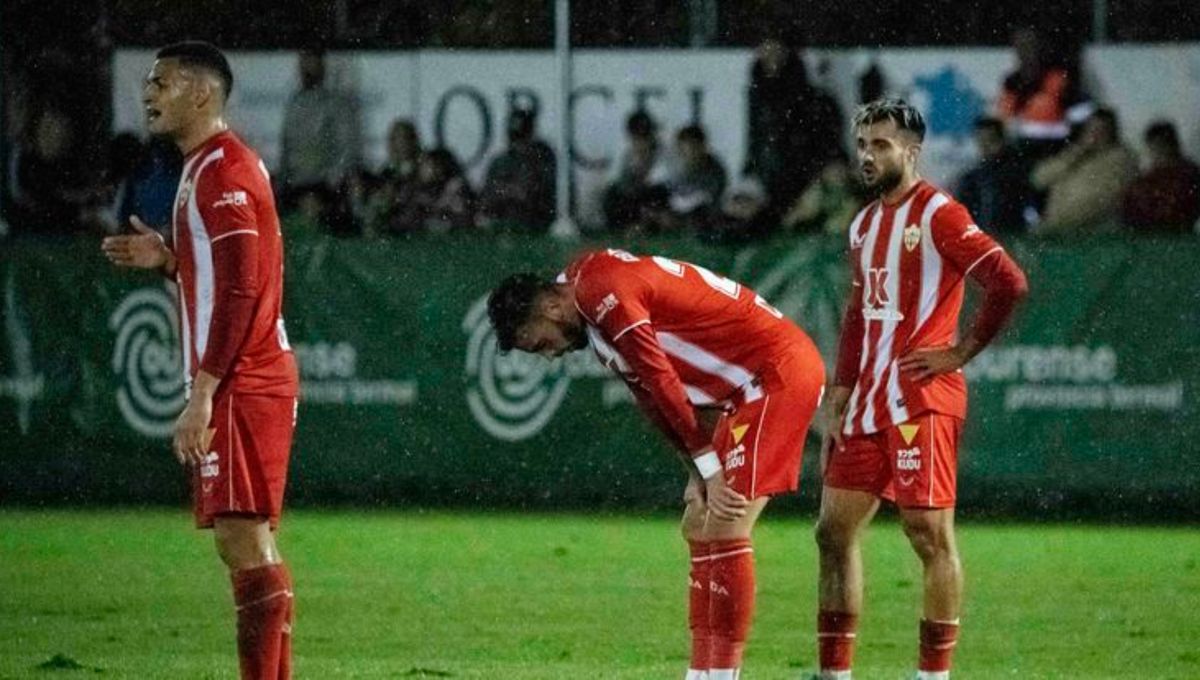 La afición saca un detalle positivo tras la eliminación de Copa del Almería