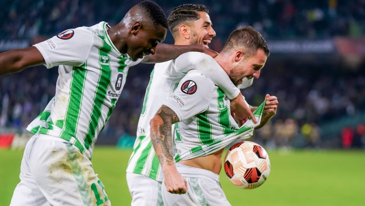 Betis 4-1 Aris Limassol: Saca la artillería, sonríe y acaricia la clasificación