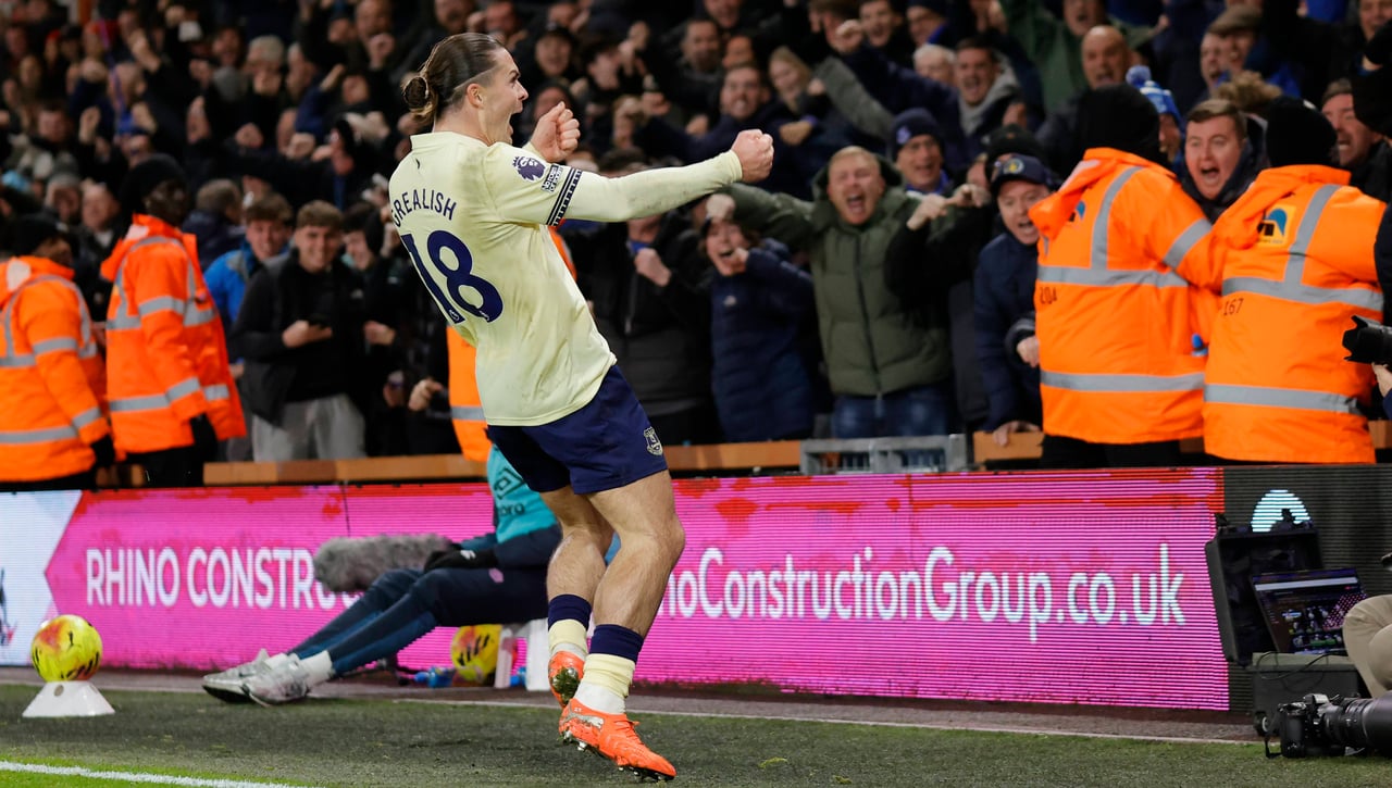 Grealish amarga la noche de Iraola y hunde al Bournemouth en casa