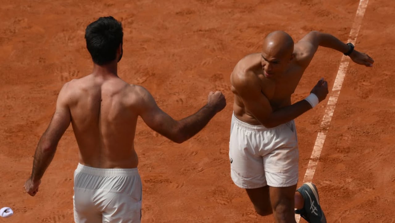 Polémica celebración tras pasar a la final en Roma
