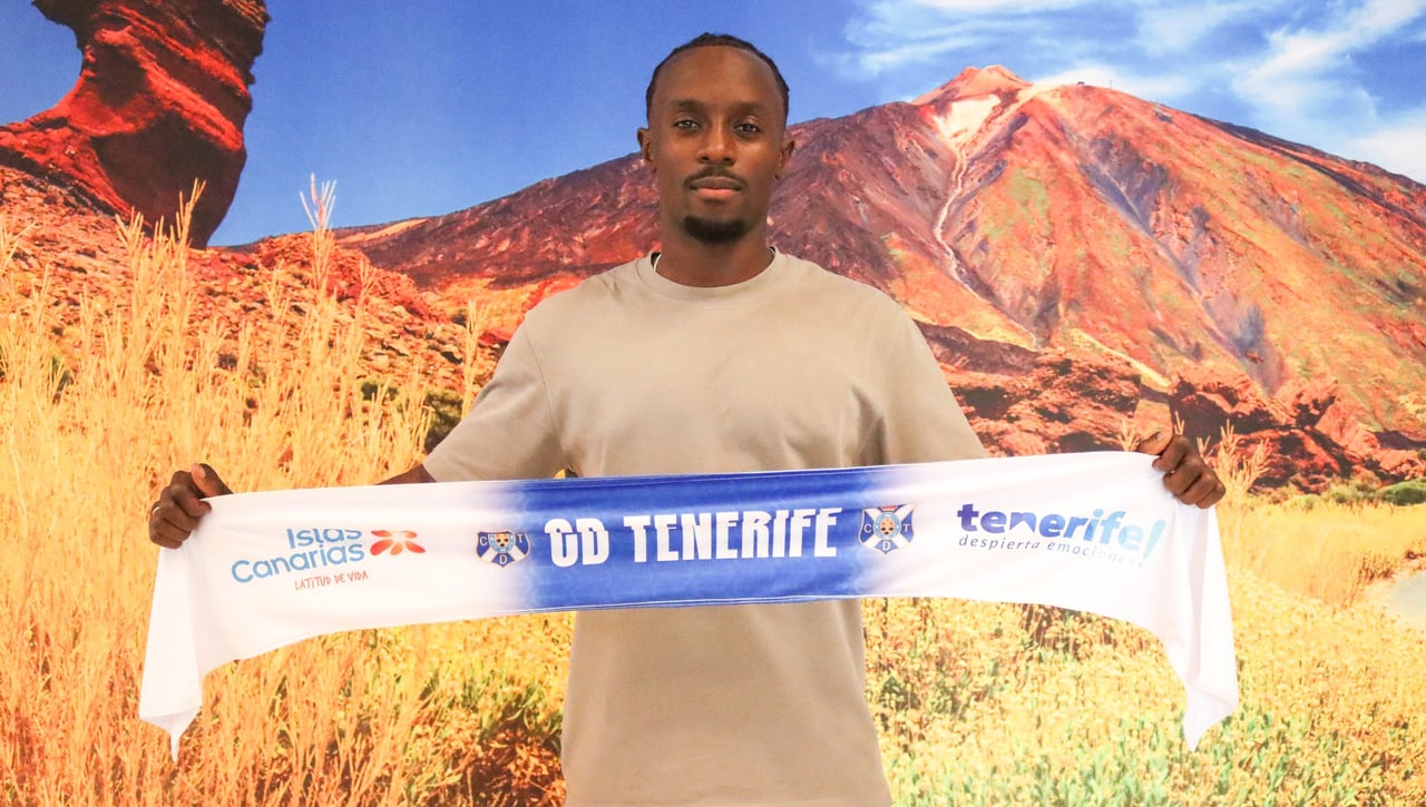 La ilusión de Diarra en su primer día: "Tengo muchas ganas de conocer la isla, seguro que vamos a disfrutar"