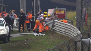 Escalofriante accidente en Zandvoort con incendio incluido