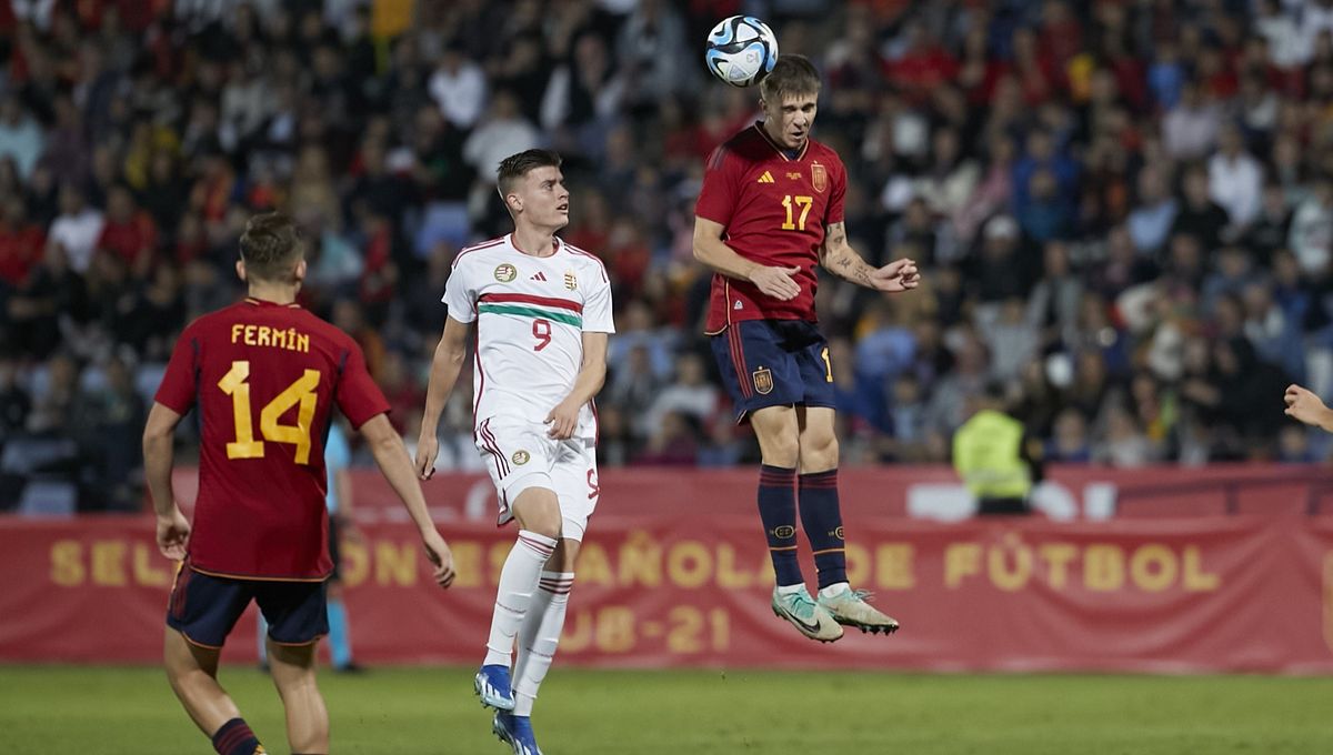 España 2-0 Hungría: Huelva se rinde a la sub 21