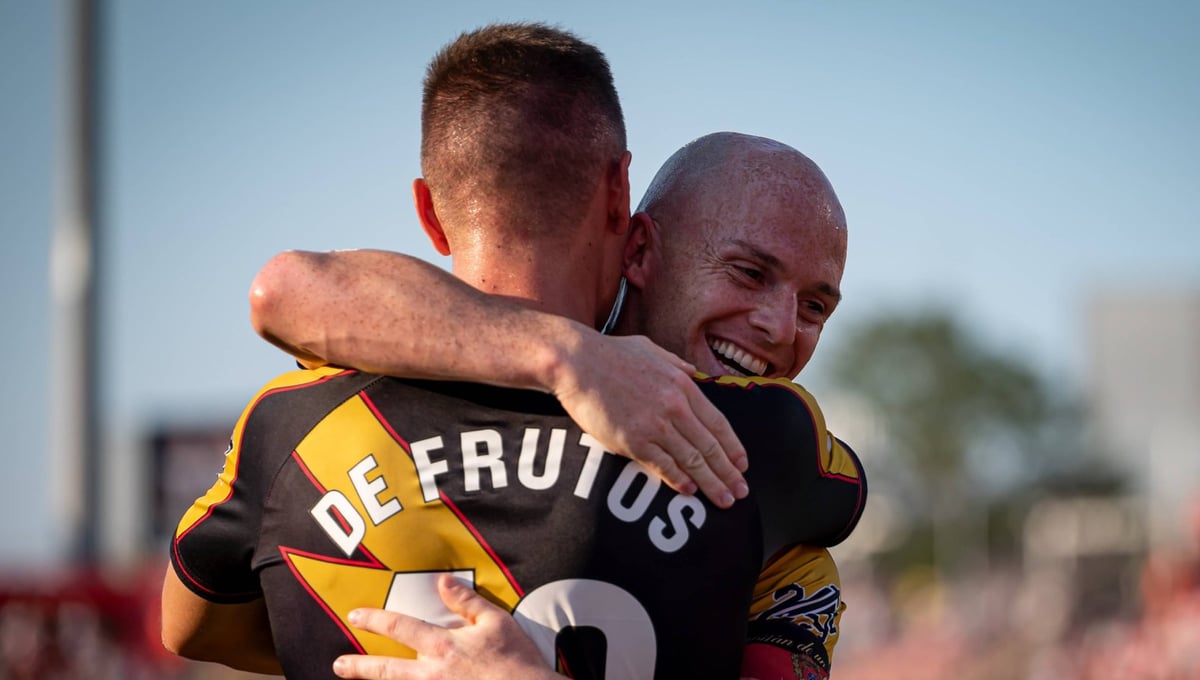 Jorge de Frutos, en el cuadro de honor de los goleadores de LaLiga