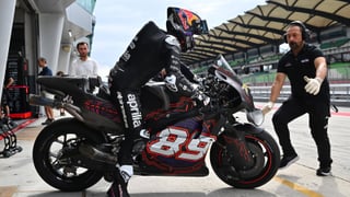 Jorge Martín recibe su mejor noticia en Malasia