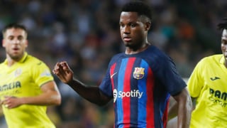 Ansu Fati se niega y provoca un problema