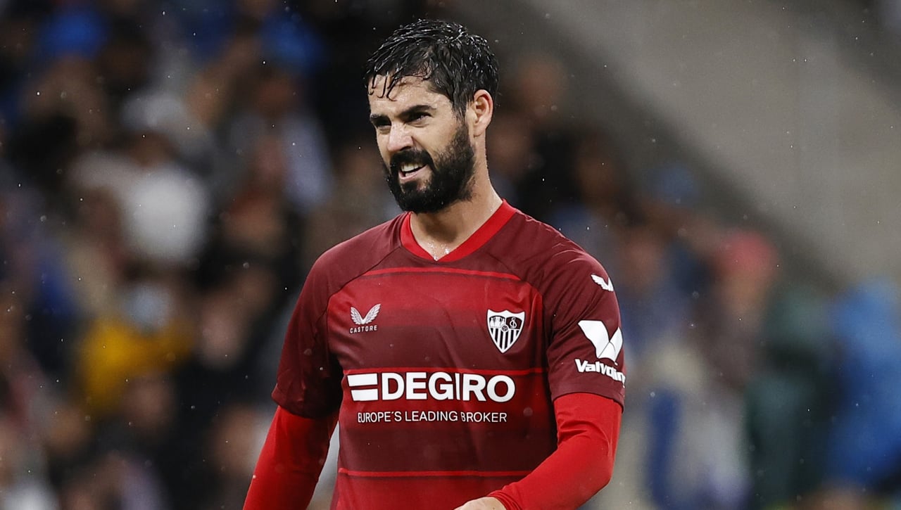 Isco se despide del derbi contra el Betis