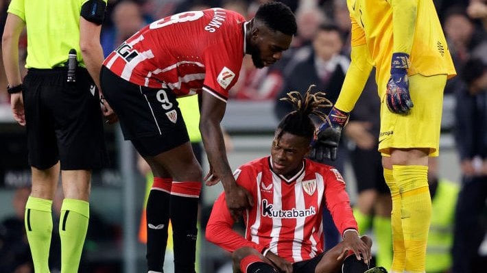 Saltan las alarmas en el Athletic con Nico e Iñaki Williams: ¡peligra la Copa del Rey! 