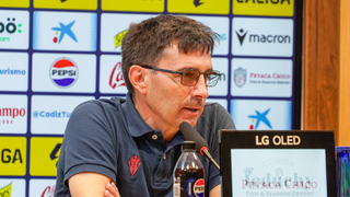 Asier Garitano, sincero con el Sporting de Gijón