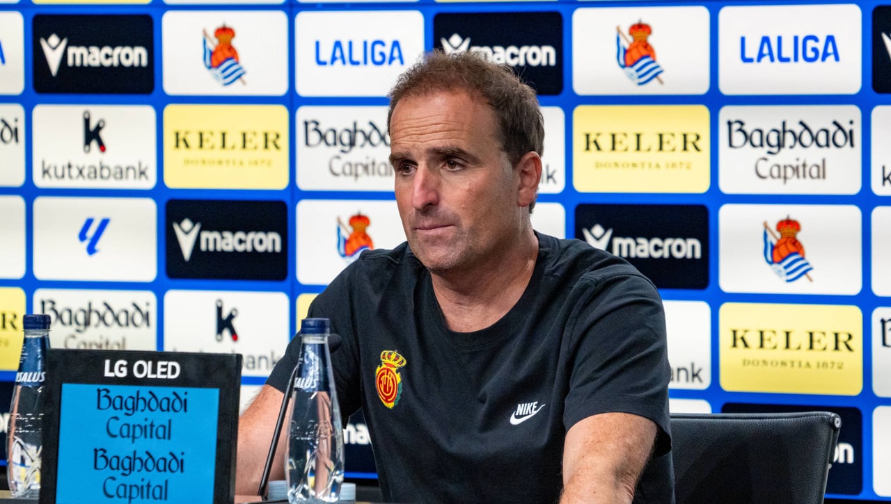 Arrasate, muy sincero antes de enfrentarse al Alavés: "El miércoles tocamos fondo"