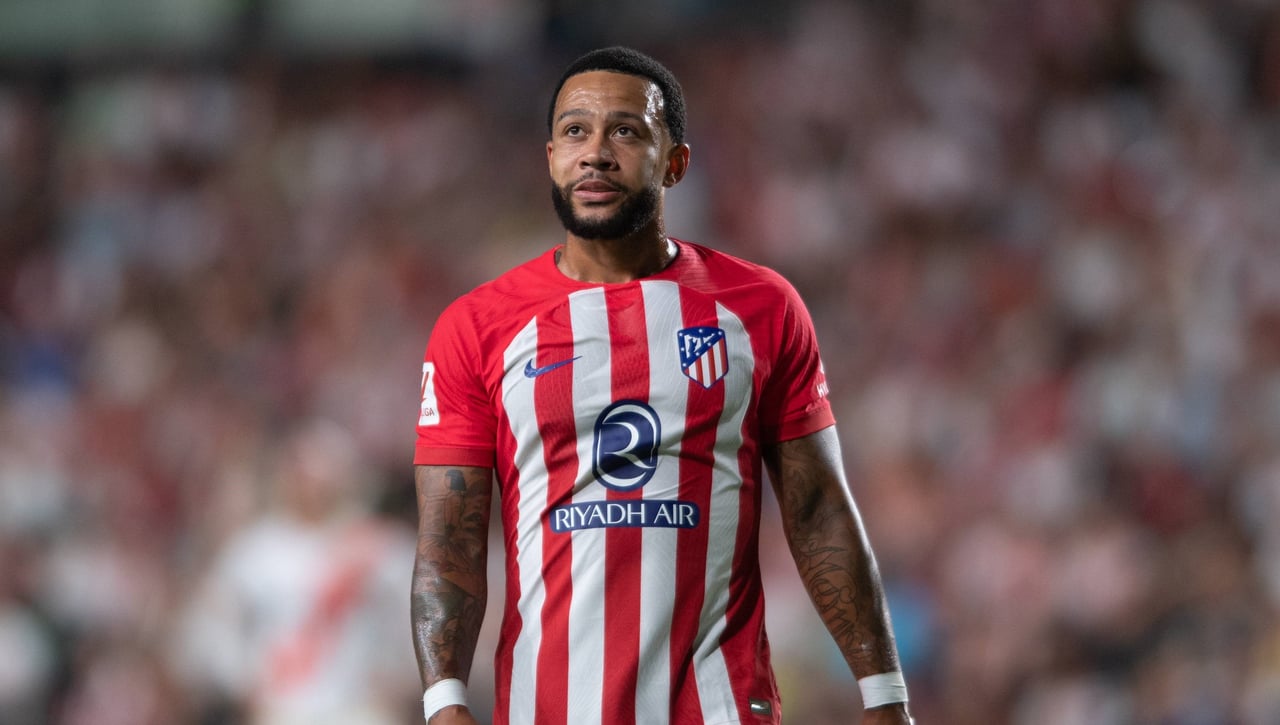Memphis Depay, una buena noticia para el Atlético de Madrid