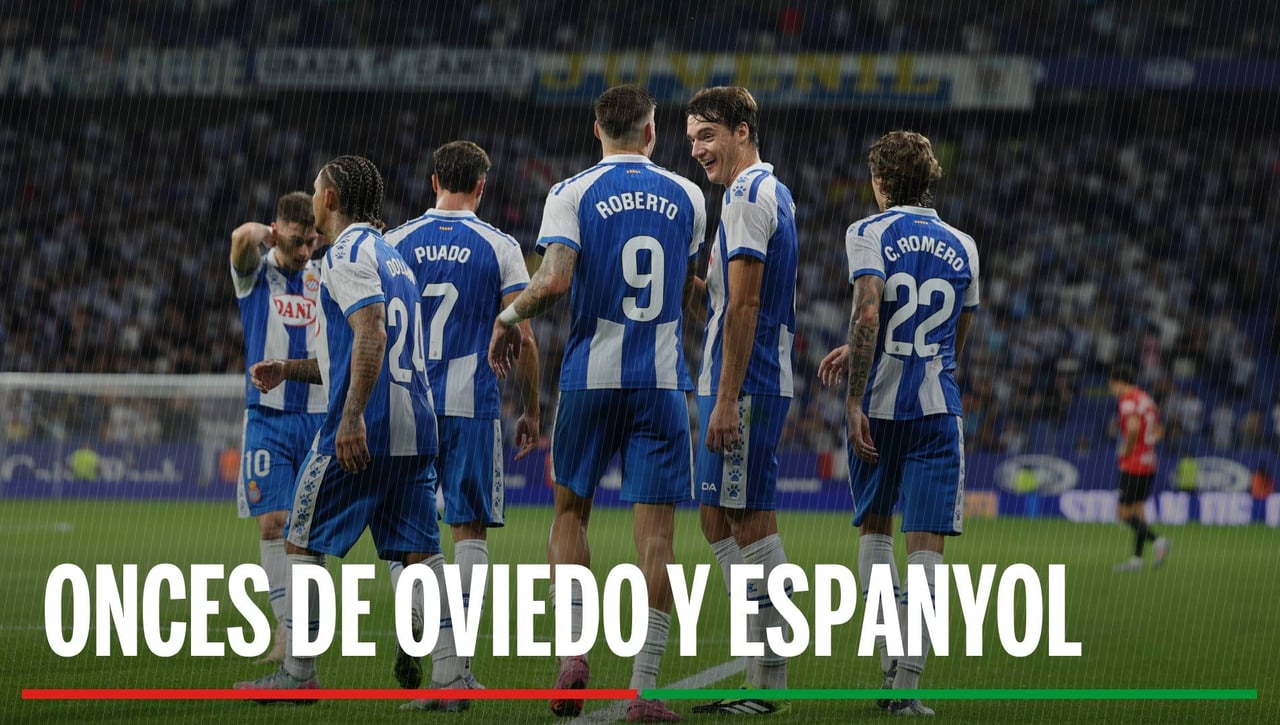 Alineaciones Oviedo - Espanyol: Alineación confirmada de Oviedo y Espanyol en la jornada 9 de LaLiga