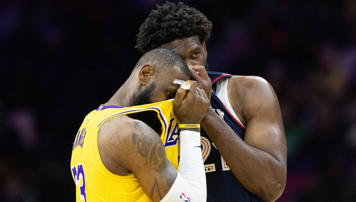 LeBron James, humillado en su dia grande