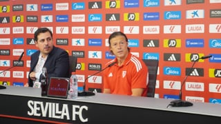 Cal y arena para Carmona de un "optimista" Almeyda que elige creer