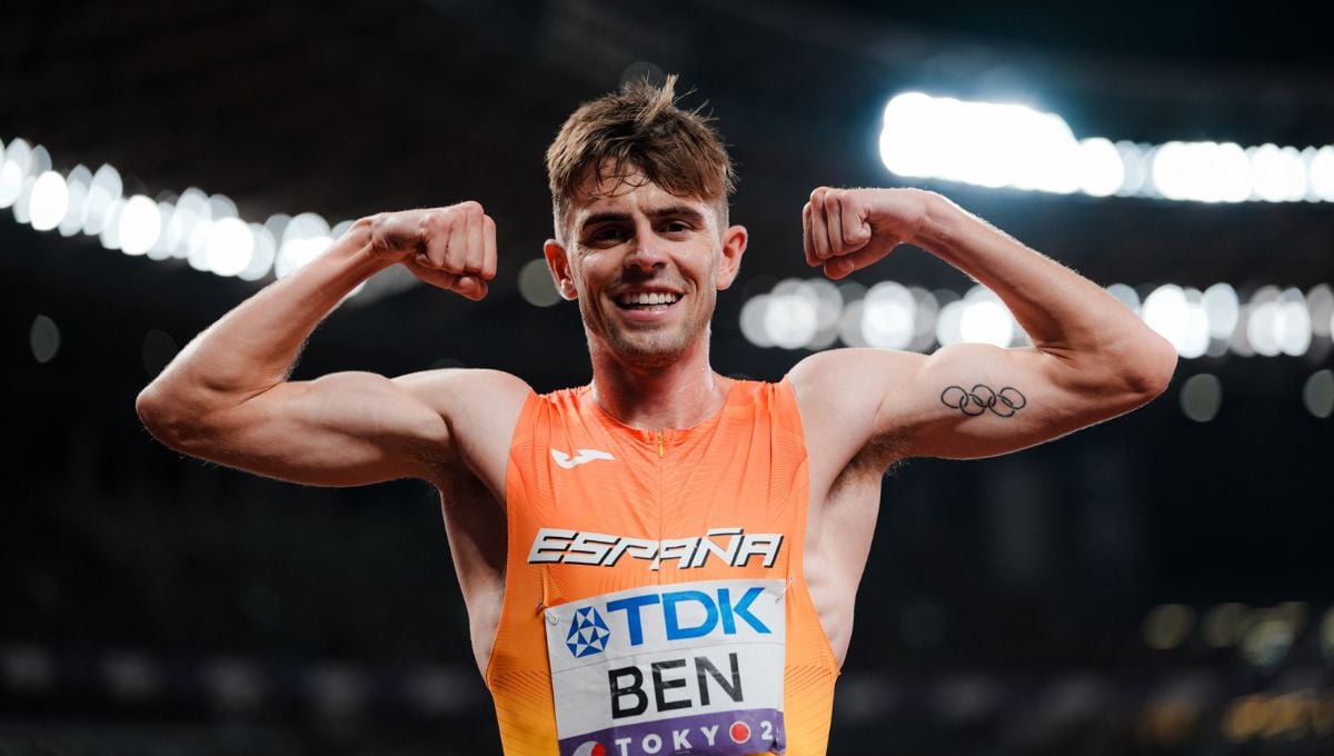 Se confirma el pelotazo de Adrián Ben en el Mundial de atletismo