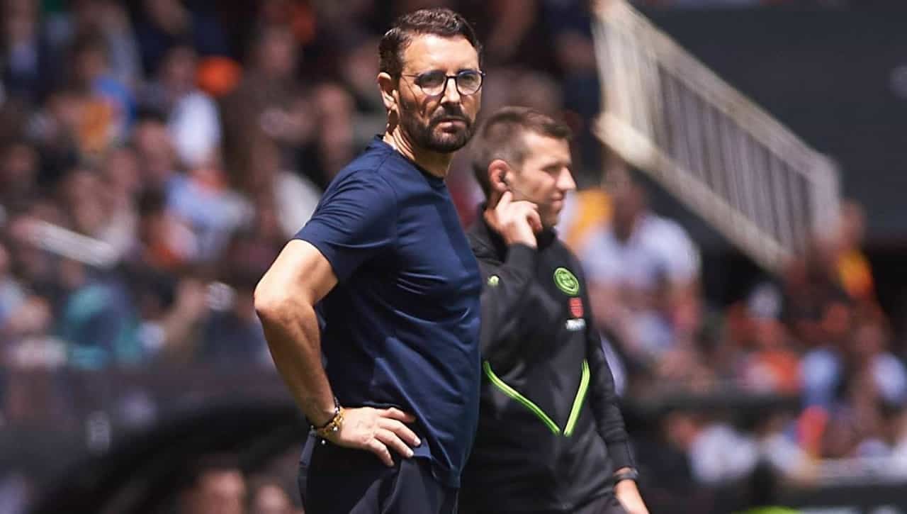 Bordalás explica el cambio de Borja Mayoral