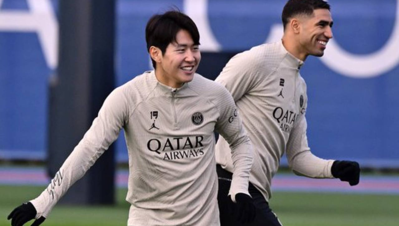 Son y Kang-In Lee llegan a las manos en la concentración de Corea del Sur