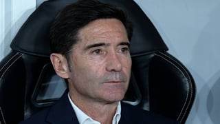 Marcelino, sobre el campo del Antoniano: "Es impropio para el fútbol profesional"