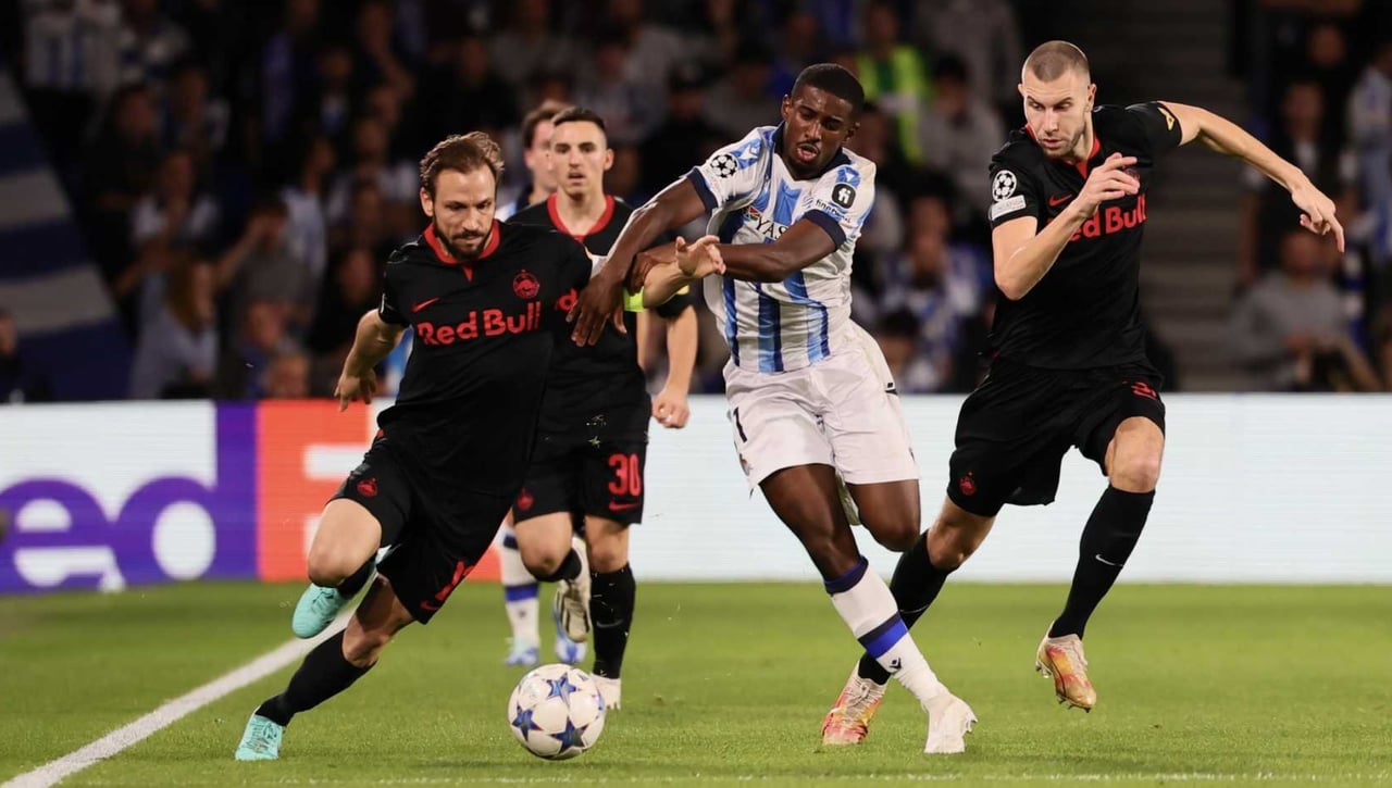 Real Sociedad 0-0 Salzburgo: Todo para Milán y ser primeros