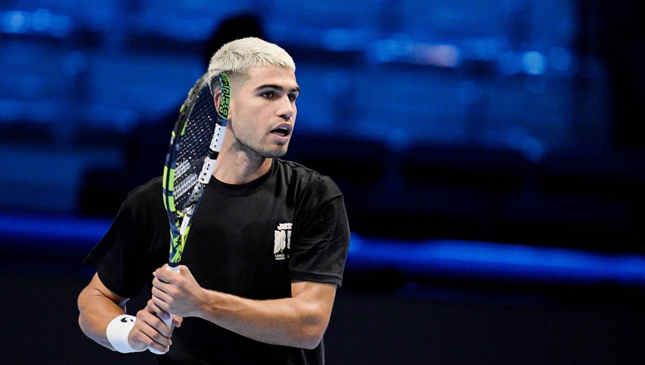 La repentina ventaja para Carlos Alcaraz antes de su debut en las ATP Finals