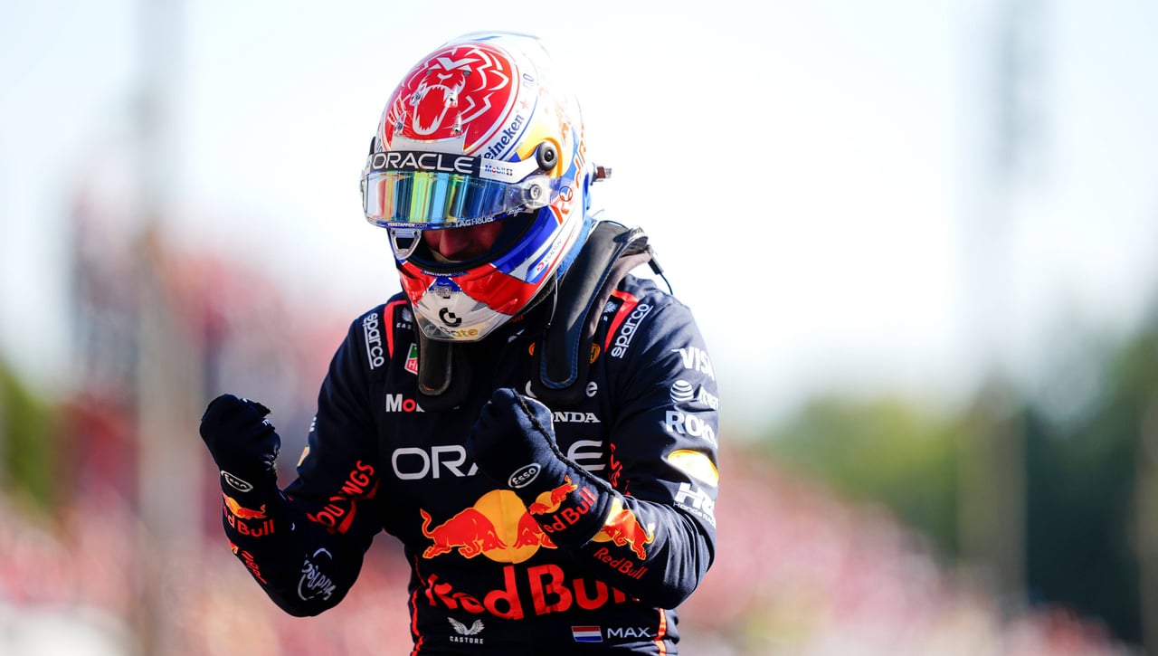 Max Verstappen hace magia en Monza