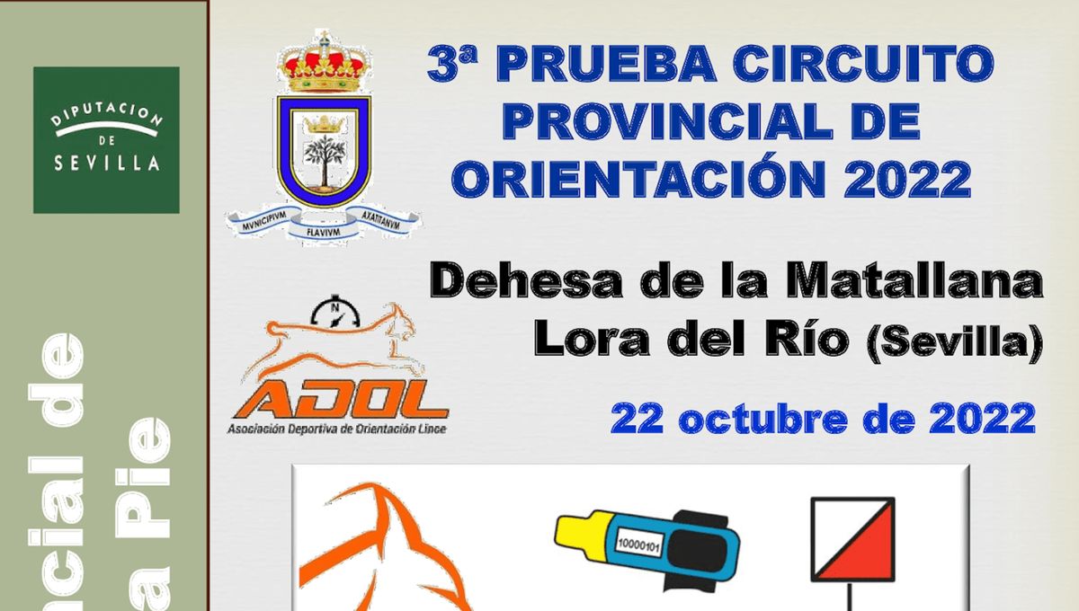 El Circuito Provincial de Orientación llega a su ecuador en Lora del Río