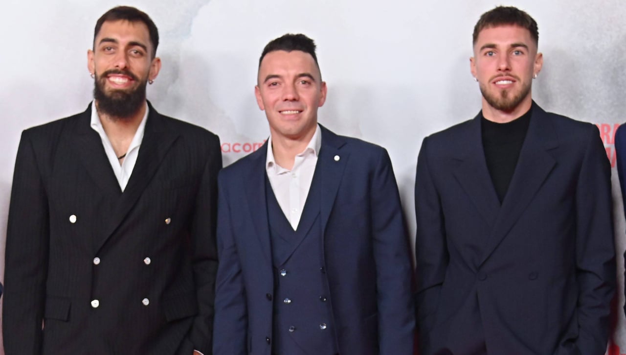 Iago Aspas y Borja Iglesias en las Campanadas de Nochevieja