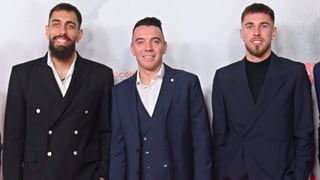 Iago Aspas y Borja Iglesias en las Campanadas de Nochevieja