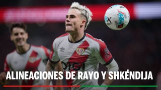 Rayo Vallecano - Shkëndija: Horario, alineaciones confirmadas, canal y dónde ver en TV el partido de la jornada 1 de la Conference League