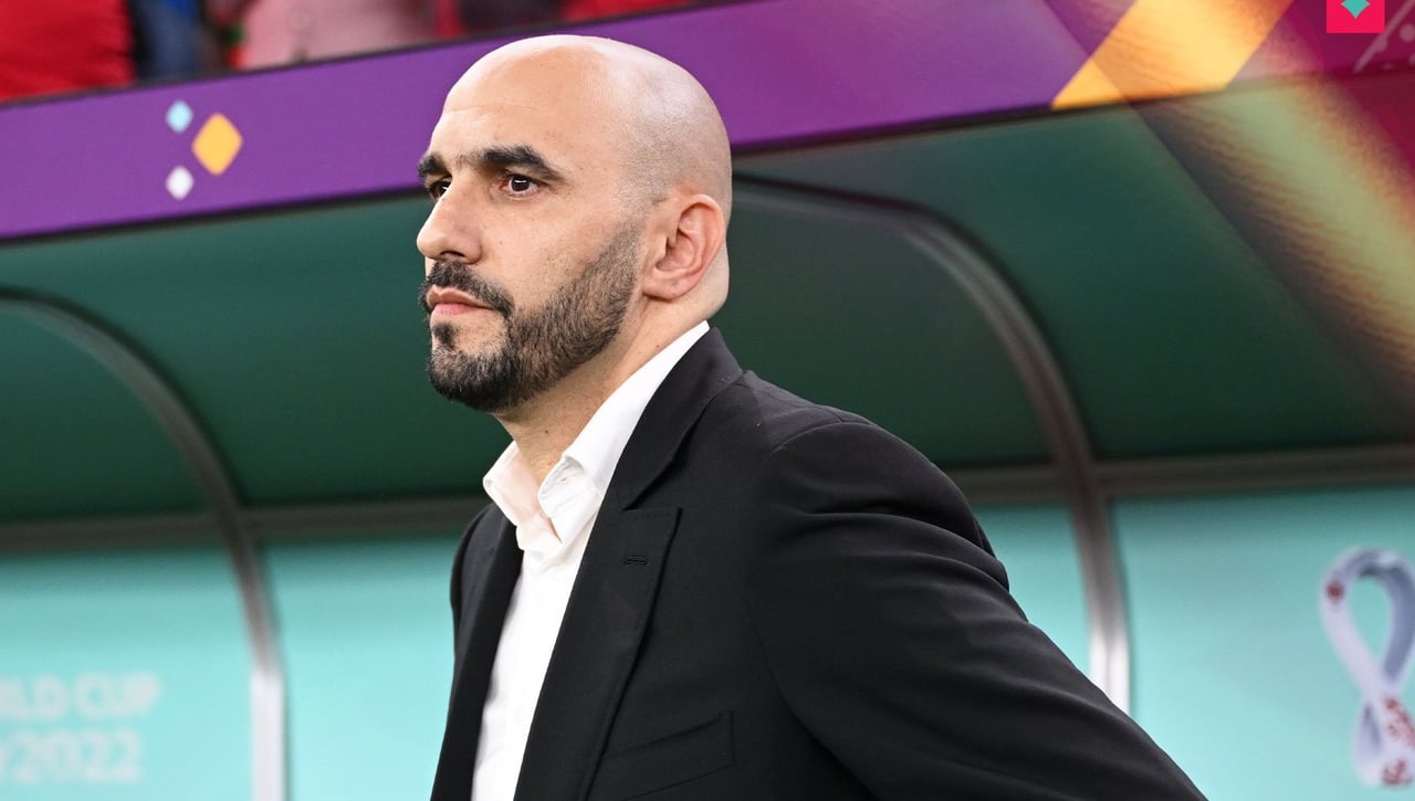 Regragui se cachondea del juego de España