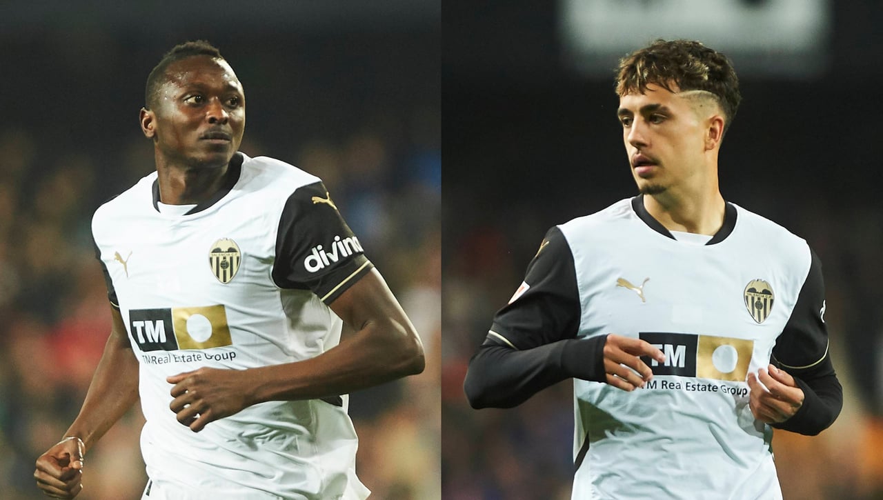 Umar Sadiq e Ivan Jaime esperan al Valencia