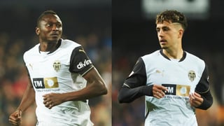 Umar Sadiq e Ivan Jaime esperan al Valencia