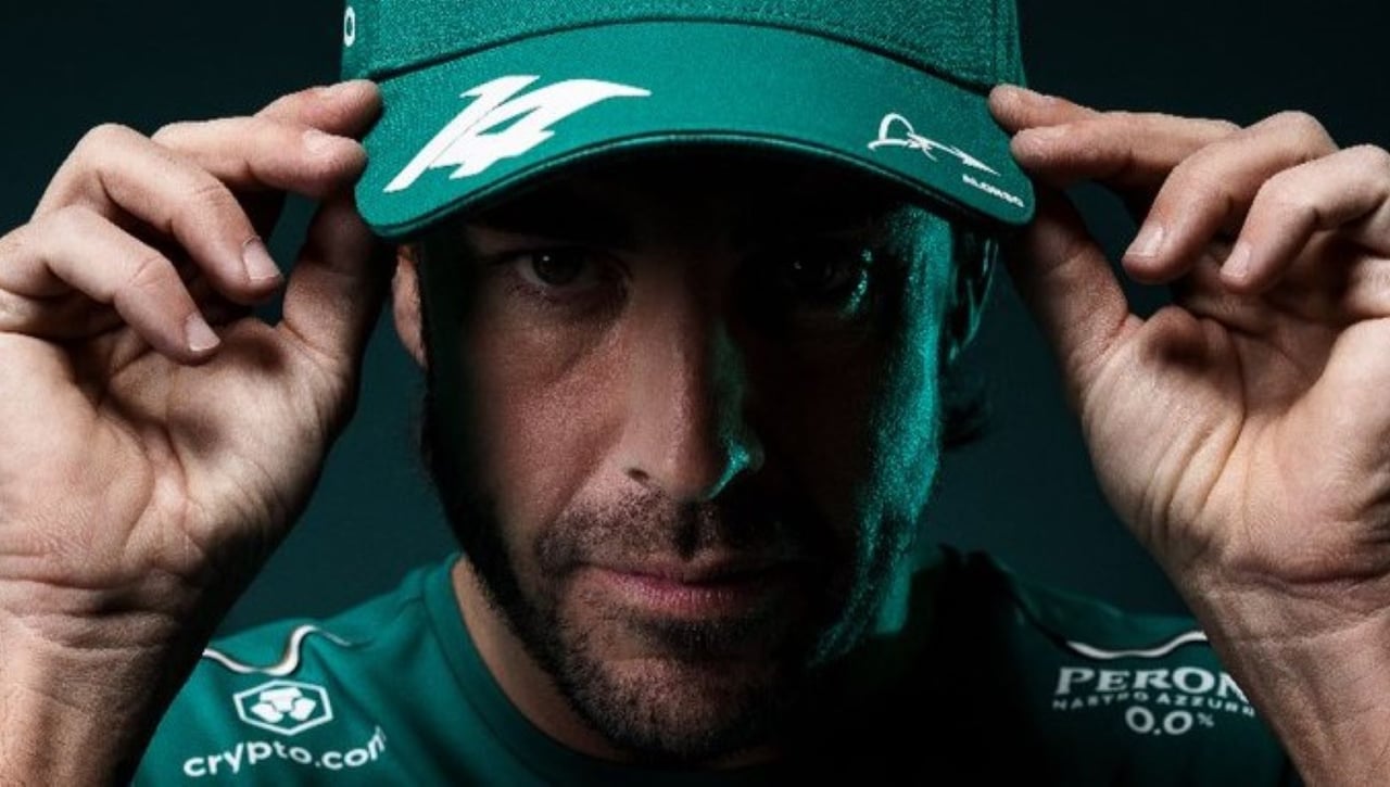 Todos los agresivos detalles del nuevo Aston Martin AMR23 de Fernando Alonso