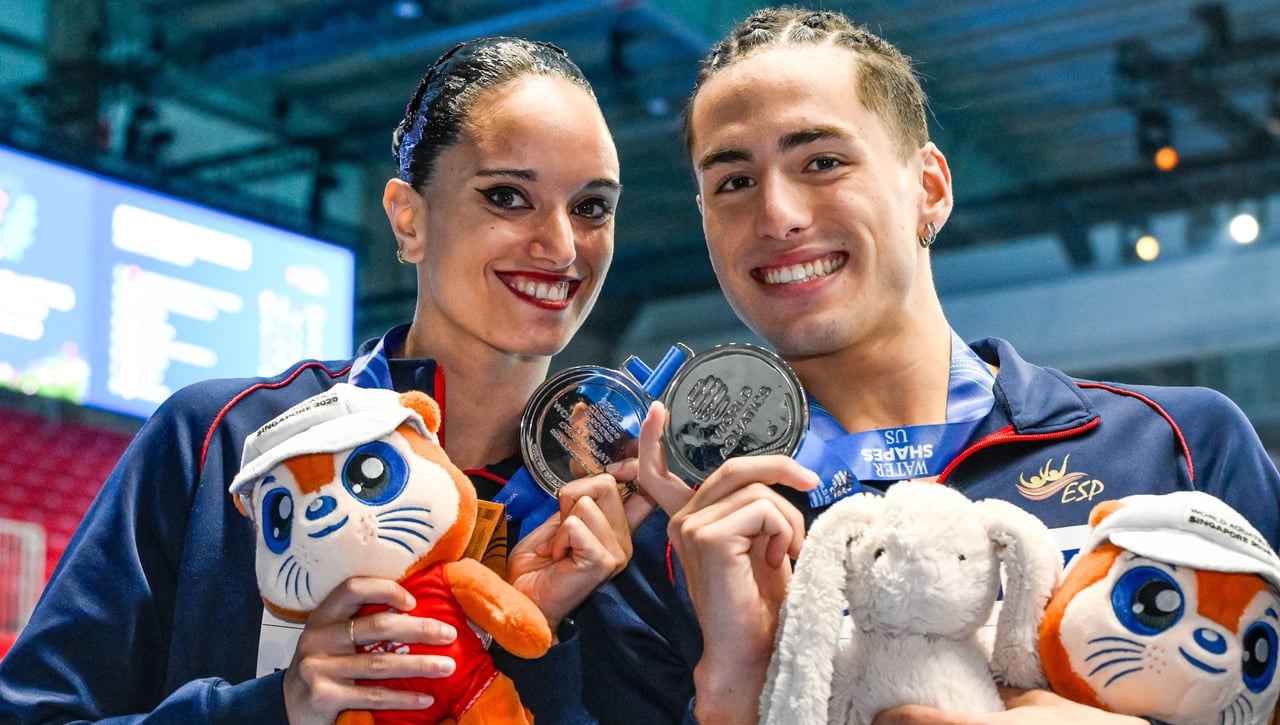 España celebra otra medalla en Singapur