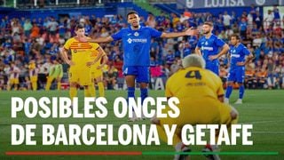 Alineaciones del Barcelona - Getafe: Alineación probable de Barcelona y Getafe en el partido de LaLiga EA Sports